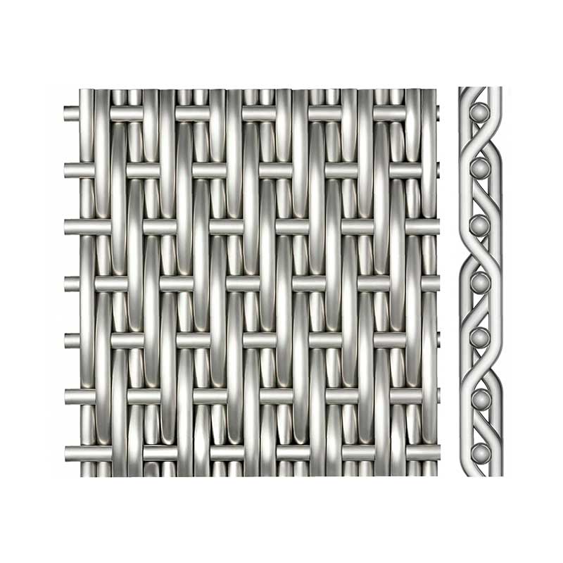 Reverse Dutch Weave