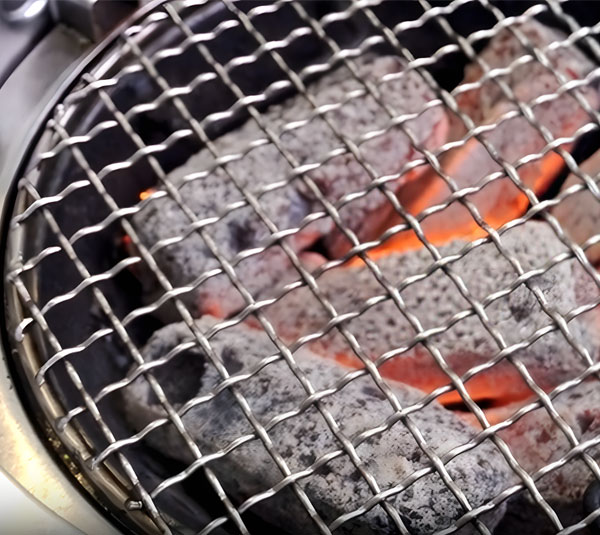 Perfect BBQ Solution: HUZE Food-Grade Stainless Steel Grilling Mesh