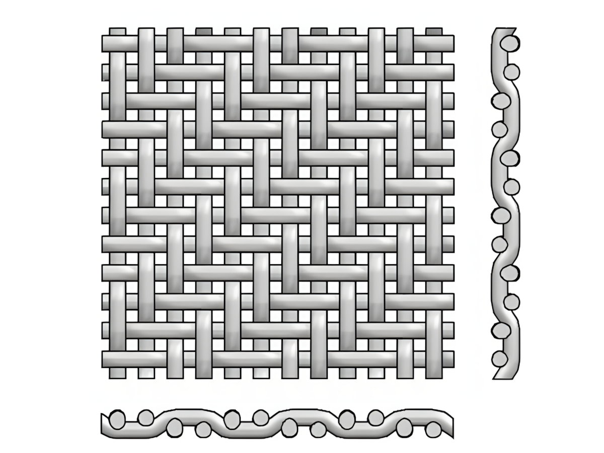 Twill Weave Stainless Steel Mesh